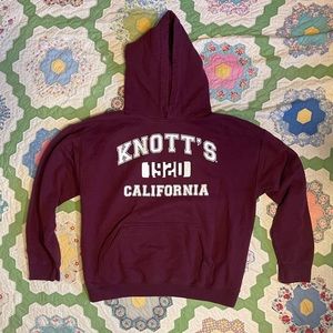Knotts California Maroon hoodie